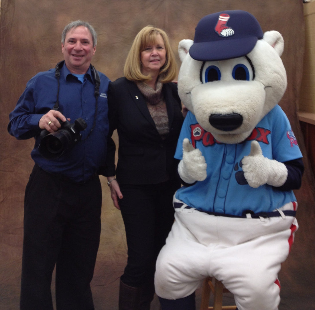 2018:  Winter Night Festival with Paws (PawSox mascot)